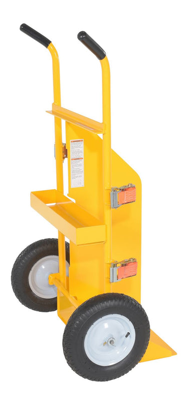 Welding Cylinder Torch Cart w/ Pneumatic Wheels